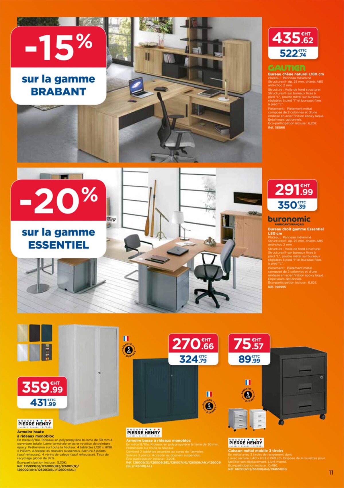 Catalogue Retour au bureau, page 00011