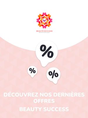 Promos de Beauté à Saugnac-et-Cambran | Offres Beauty Success sur Beauty Success | 09/08/2023 - 09/08/2025