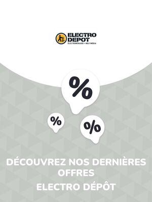 Catalogue Electro Dépôt à Fréjus | Offres Electro Dépôt | 09/08/2023 - 29/10/2025