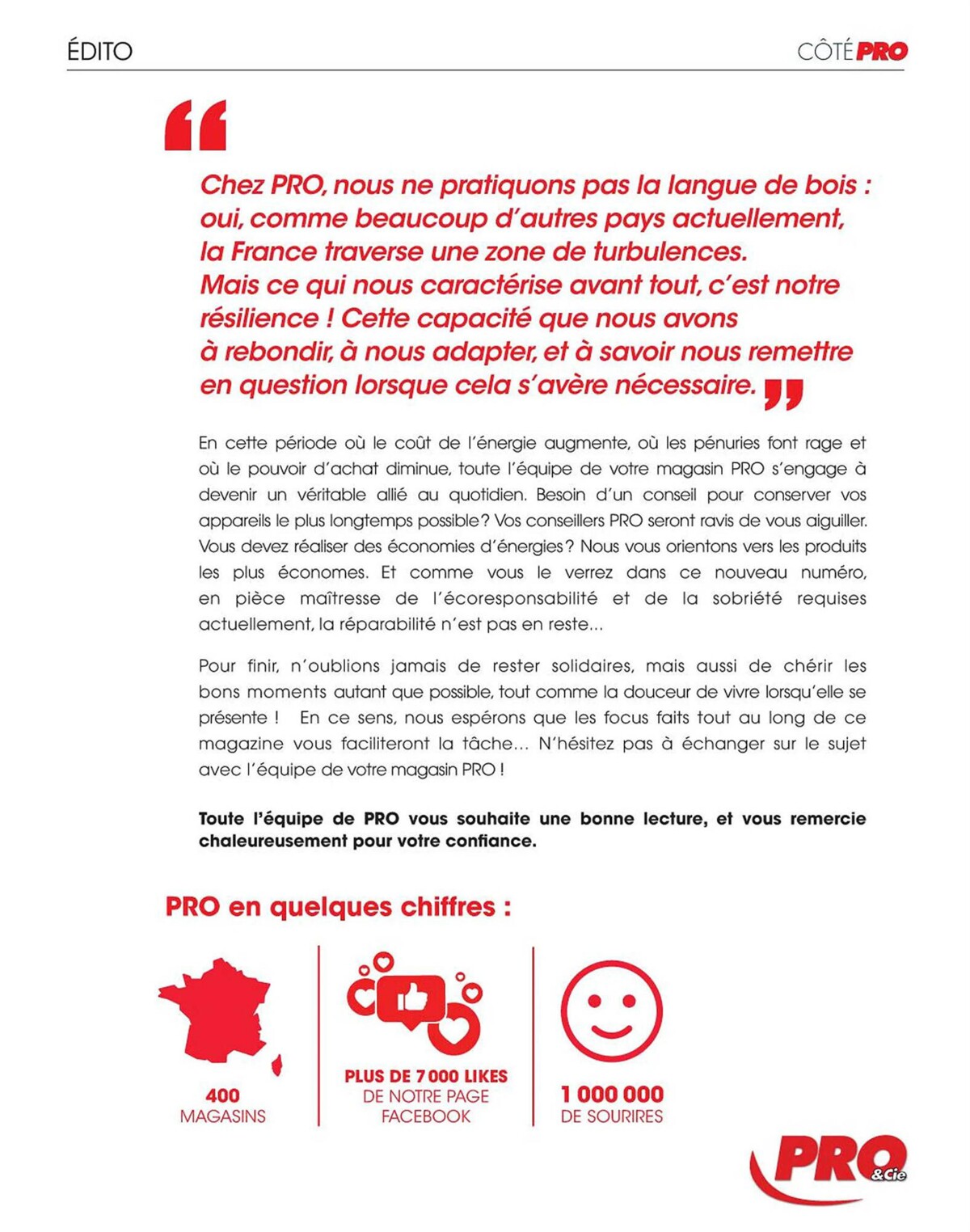 Catalogue Côté Pro, page 00003