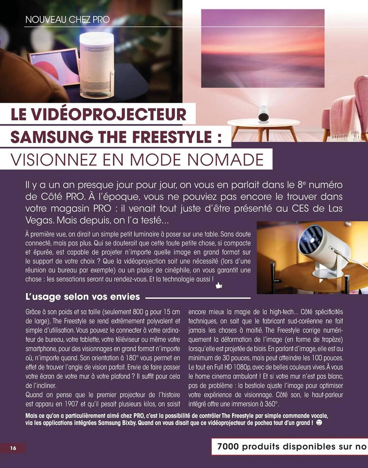 Catalogue Côté Pro, page 00016