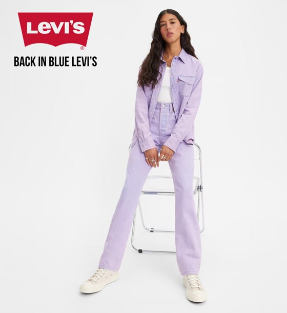 Back in blue Levi's