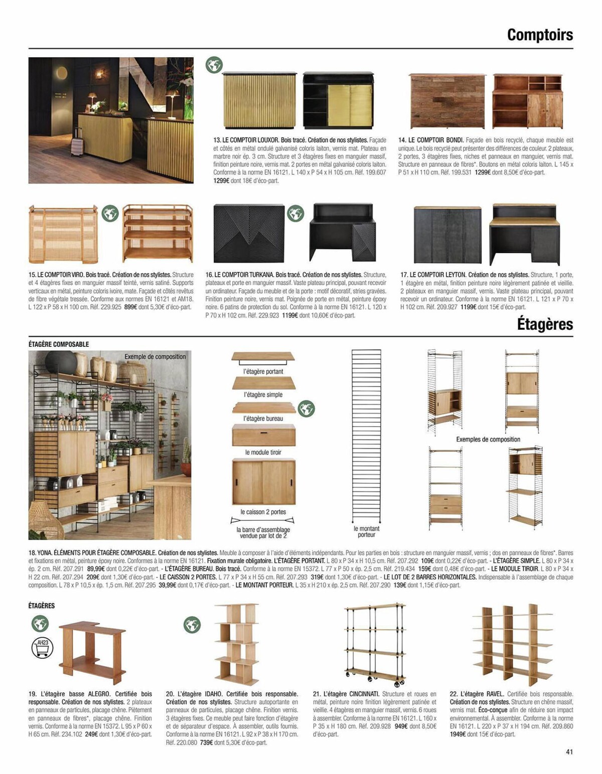 Catalogue Maison du monde Business 2023, page 00043