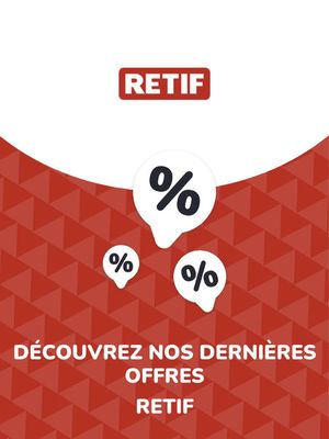 Catalogue Retif à Ousse | Offres Retif | 10/08/2023 - 29/10/2025