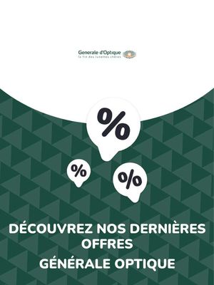 Promos de Santé et Opticiens à Paris | Offres Générale Optique sur Générale Optique | 10/08/2023 - 10/08/2024