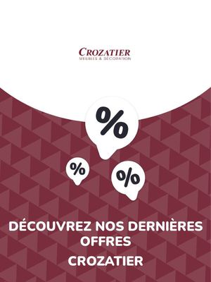 Promos de Meubles et Décoration à Le Lamentin | Offres Crozatier sur Crozatier | 10/08/2023 - 29/10/2025