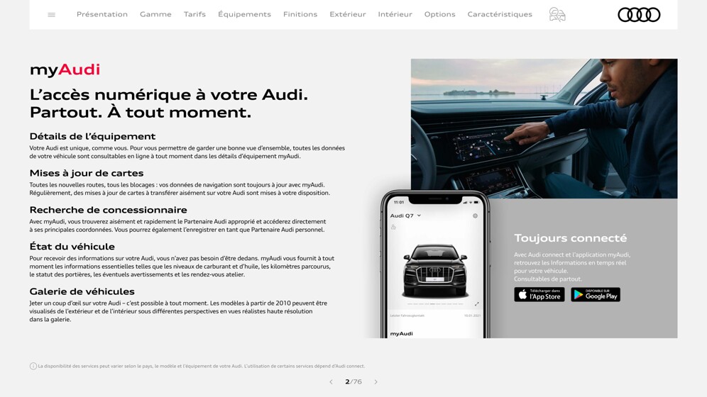 Catalogue Audi à Mons-en-Barœul | Q7. | 10/08/2023 - 10/08/2024