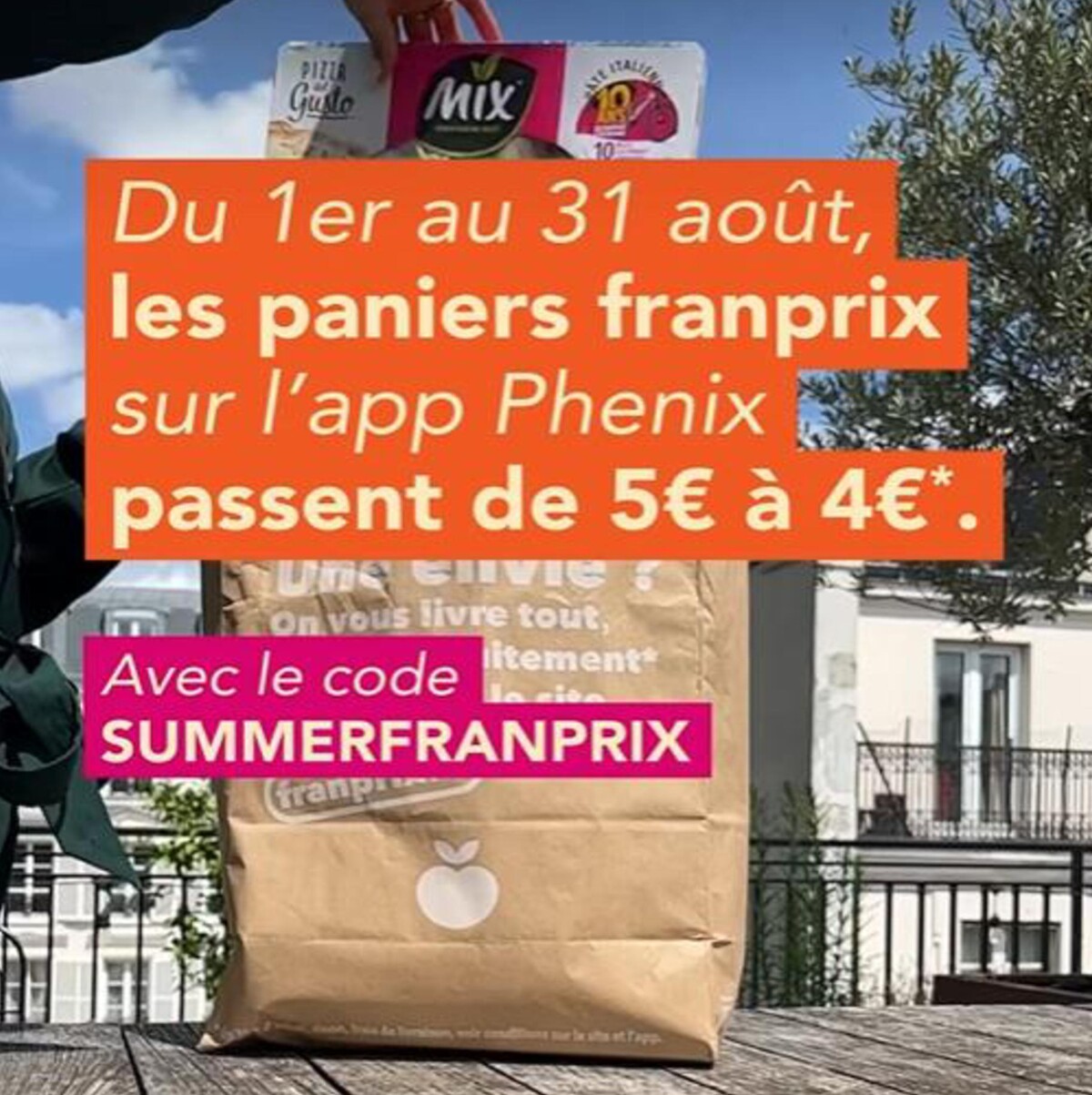 Catalogue Le panier franprix x Phenix passe de 5€ à 4€, page 00002
