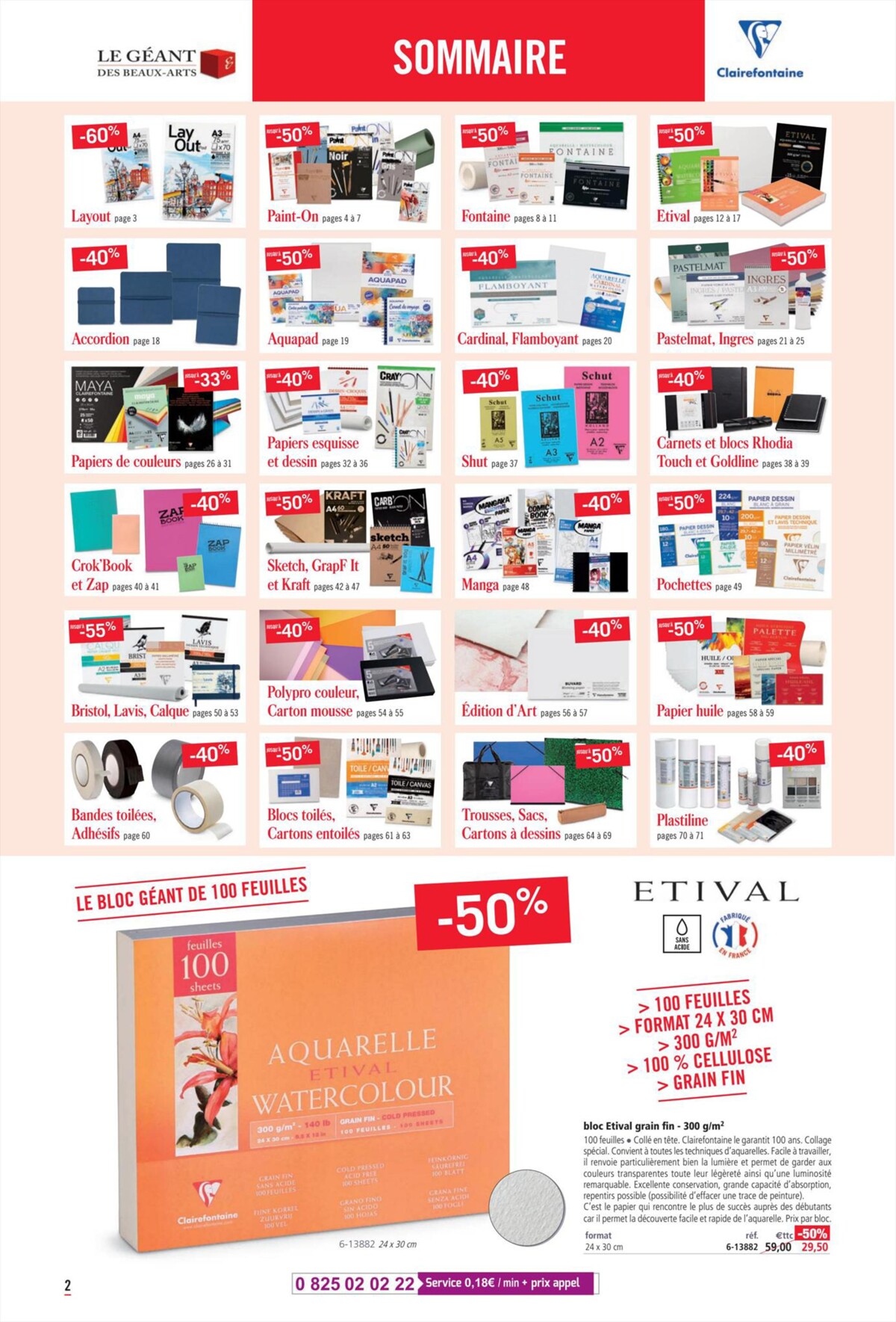 Catalogue -50% Sur Plus de 250 Produits, page 00002