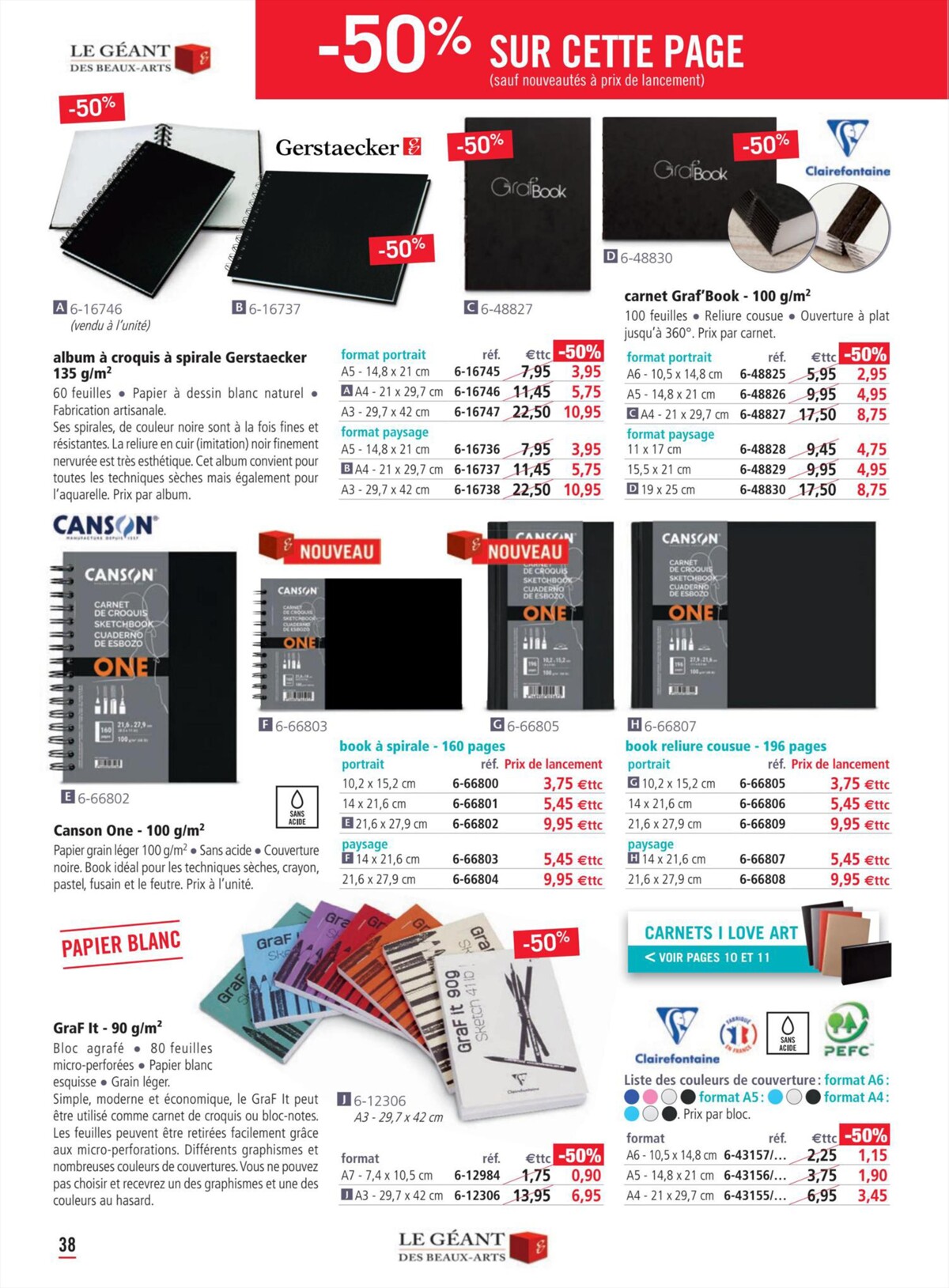 Catalogue + de 750 Produits À -50%, page 00038