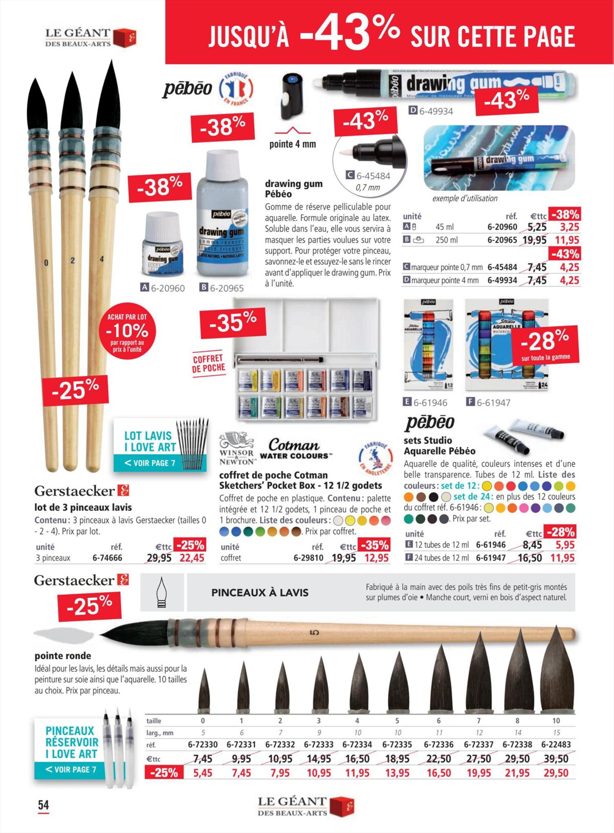 Catalogue + de 750 Produits À -50%, page 00054