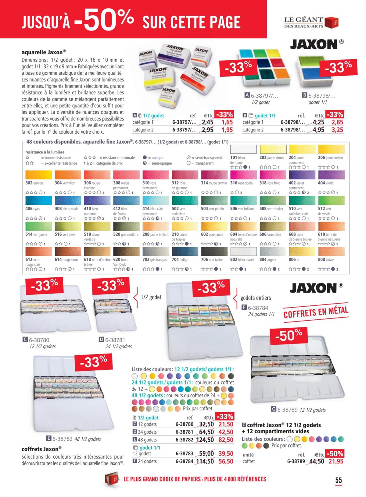 Catalogue + de 750 Produits À -50%, page 00055