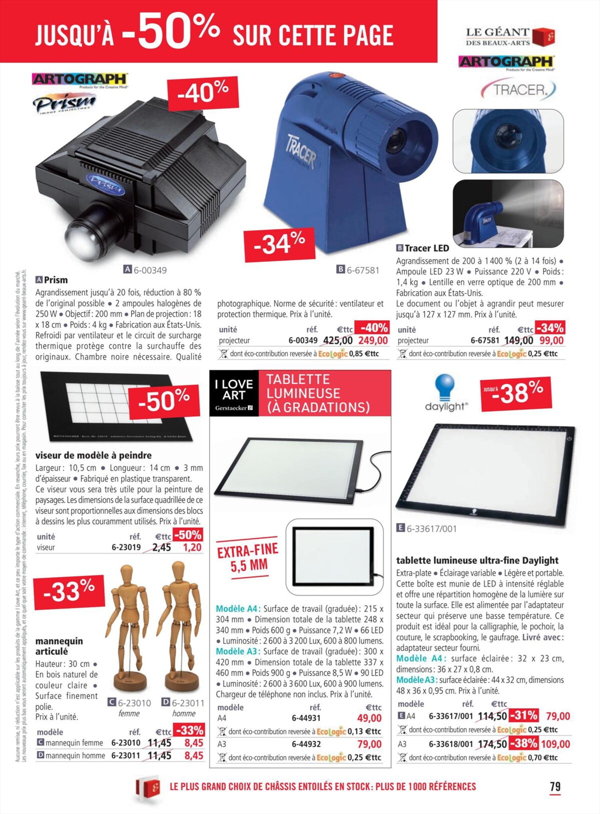 Catalogue + de 750 Produits À -50%, page 00079