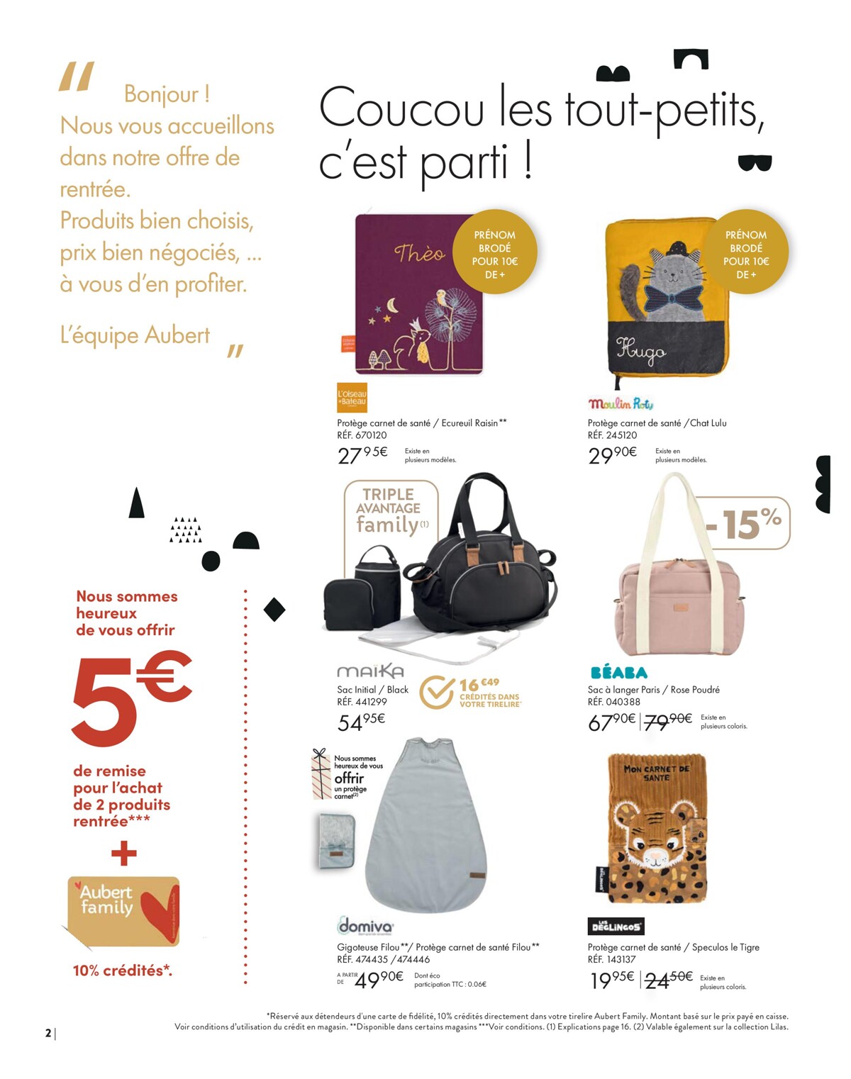 Catalogue Chouette on prépare la rentrée !, page 00002