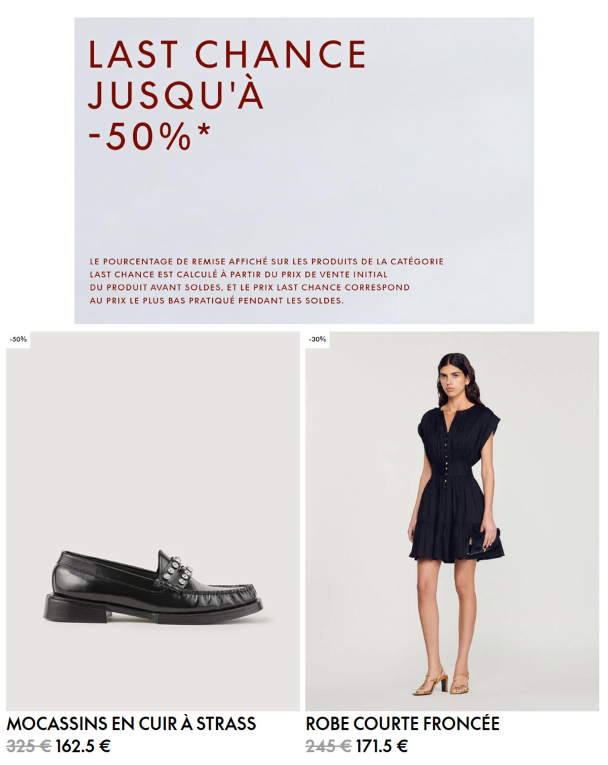 Catalogue SOLDES JUSQU'À -50% SANDRO!, page 00004