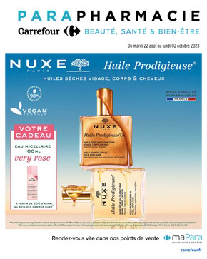 Catalogue Carrefour à Narbonne | Parapharmacie Septembre | 22/08/2023 - 02/10/2023