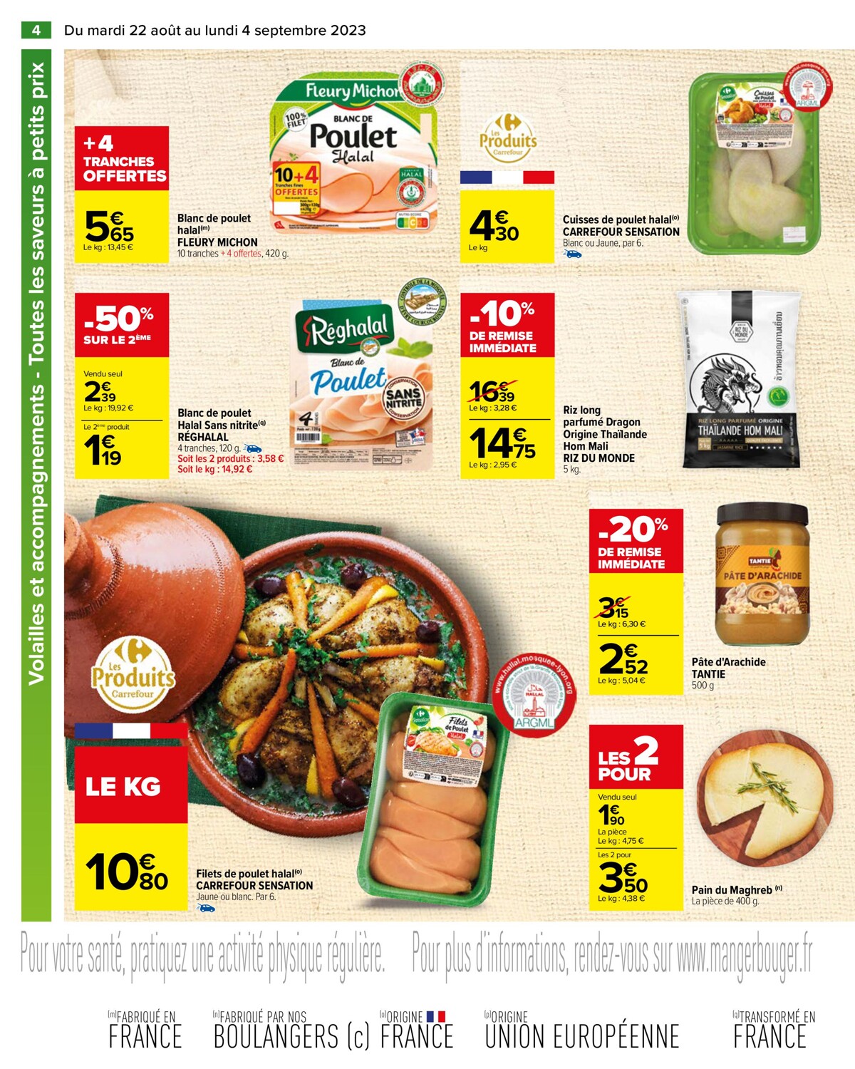 Catalogue Les petits prix Halal d'Août , page 00006