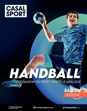 Catalogue Casal Sport | Handball | 17/08/2023 - 31/01/2024