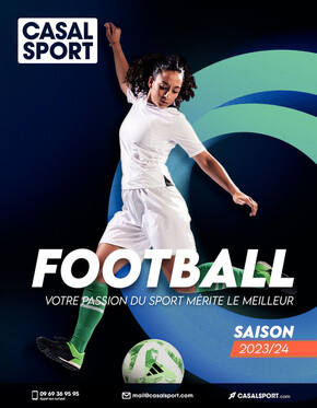 Promos de Sport à Lyon | Football sur Casal Sport | 17/08/2023 - 31/01/2024