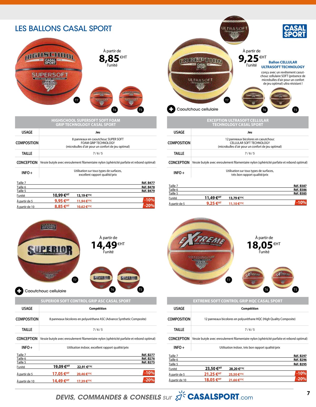 Catalogue Basketball, page 00007