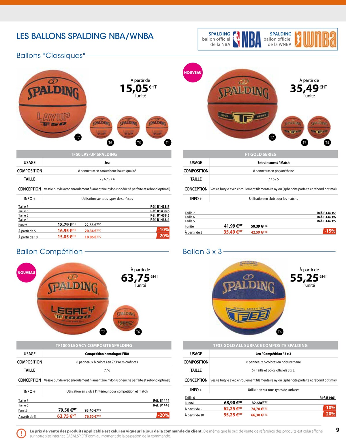 Catalogue Basketball, page 00009