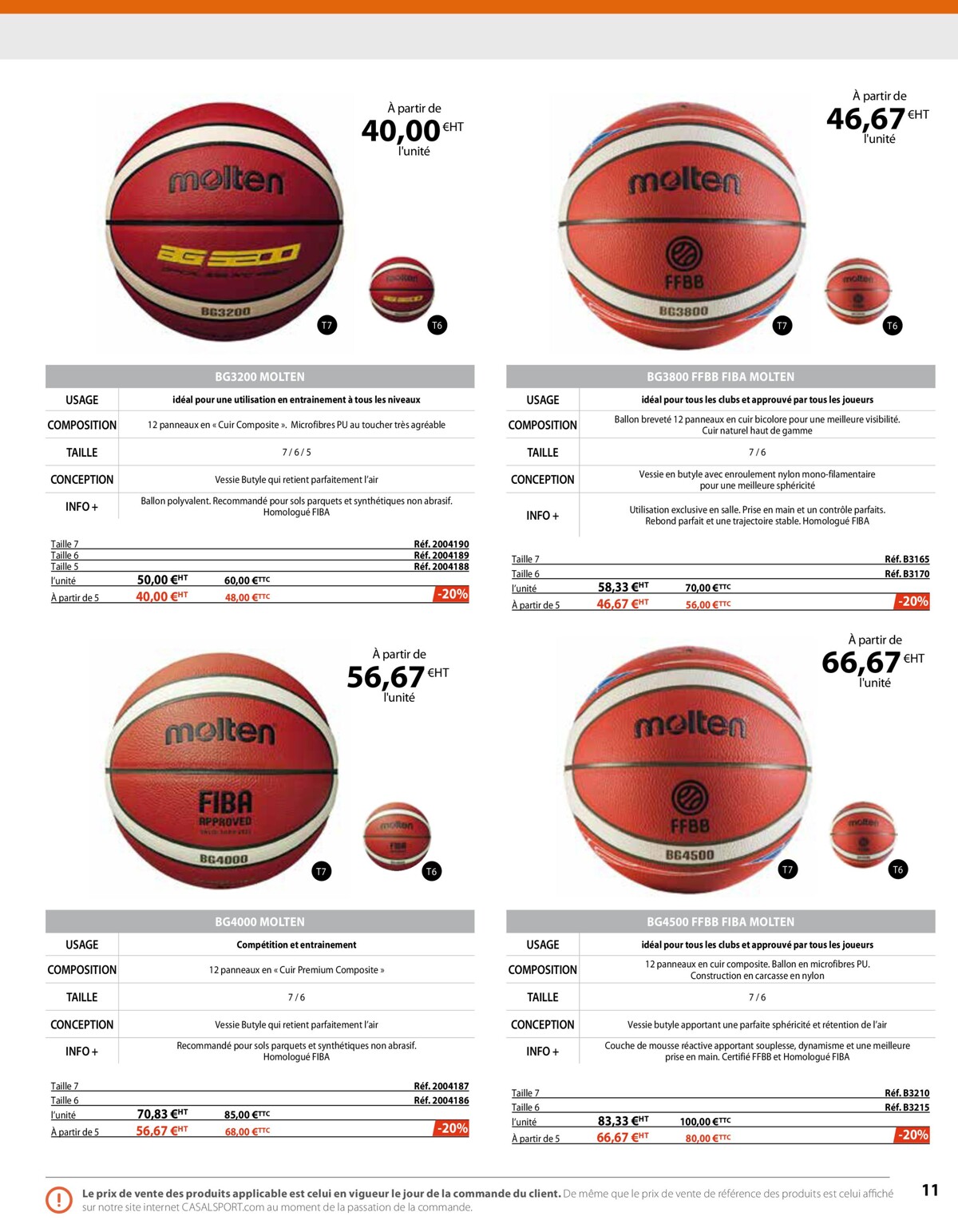 Catalogue Basketball, page 00011