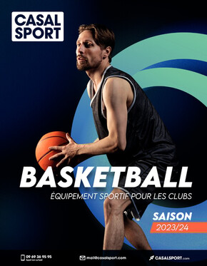 Promos de Sport à Lyon | Basketball sur Casal Sport | 17/08/2023 - 31/01/2024