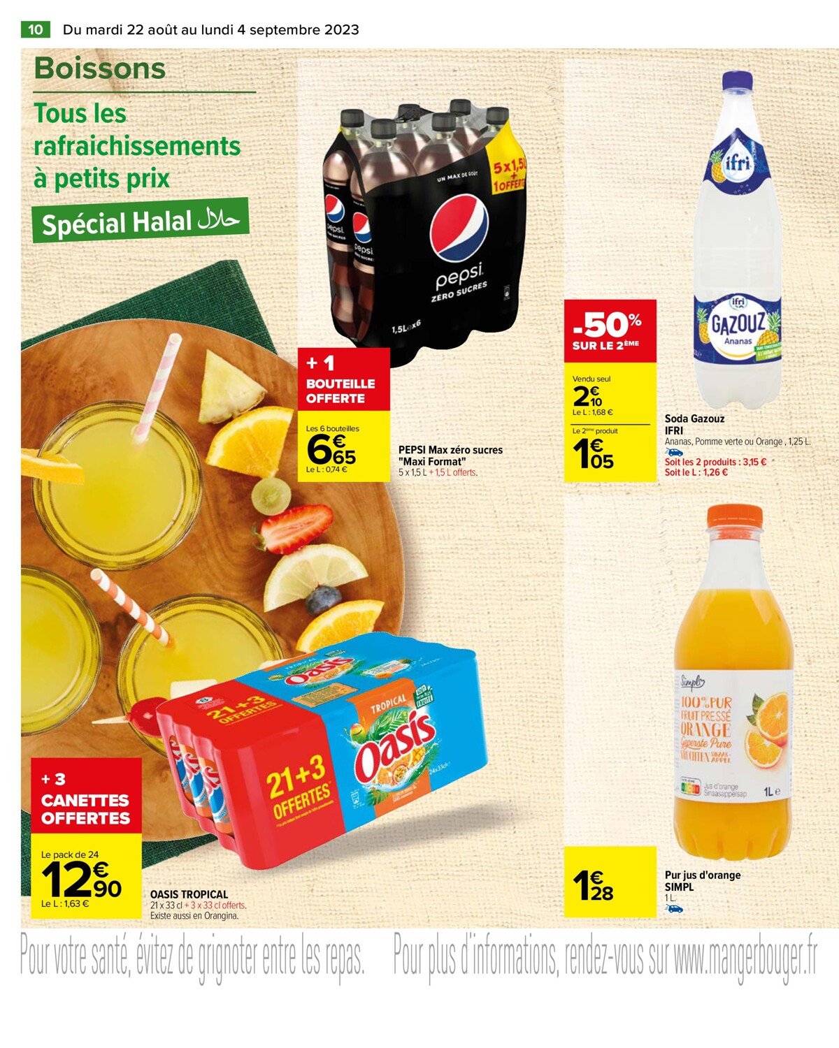 Catalogue Les petits prix Halal d'Août , page 00012