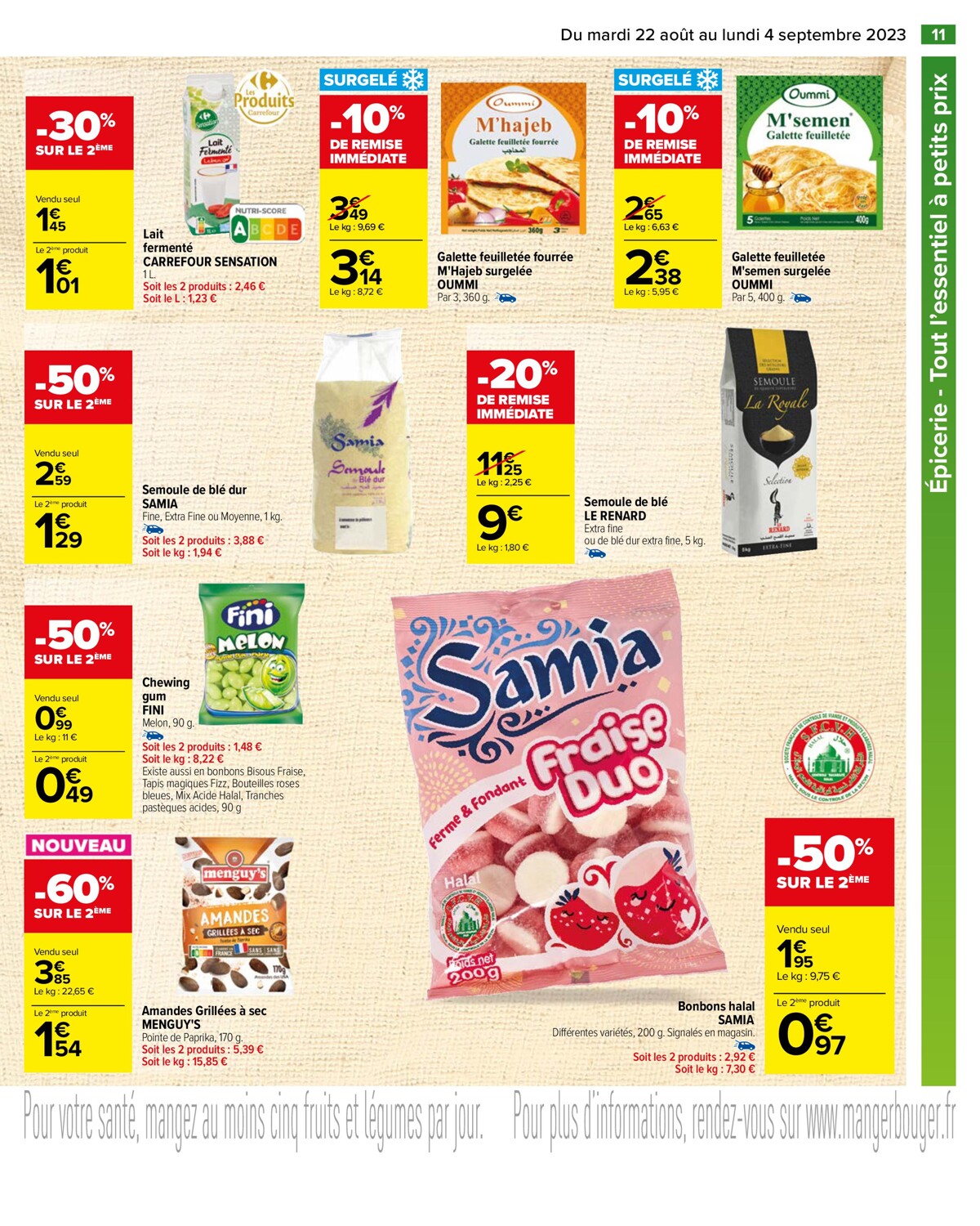 Catalogue Les petits prix Halal d'Août , page 00013