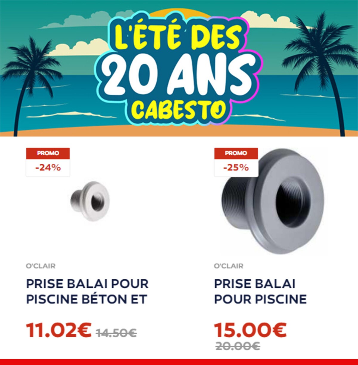 Catalogue PROMOTIONS PISCINE, page 00002