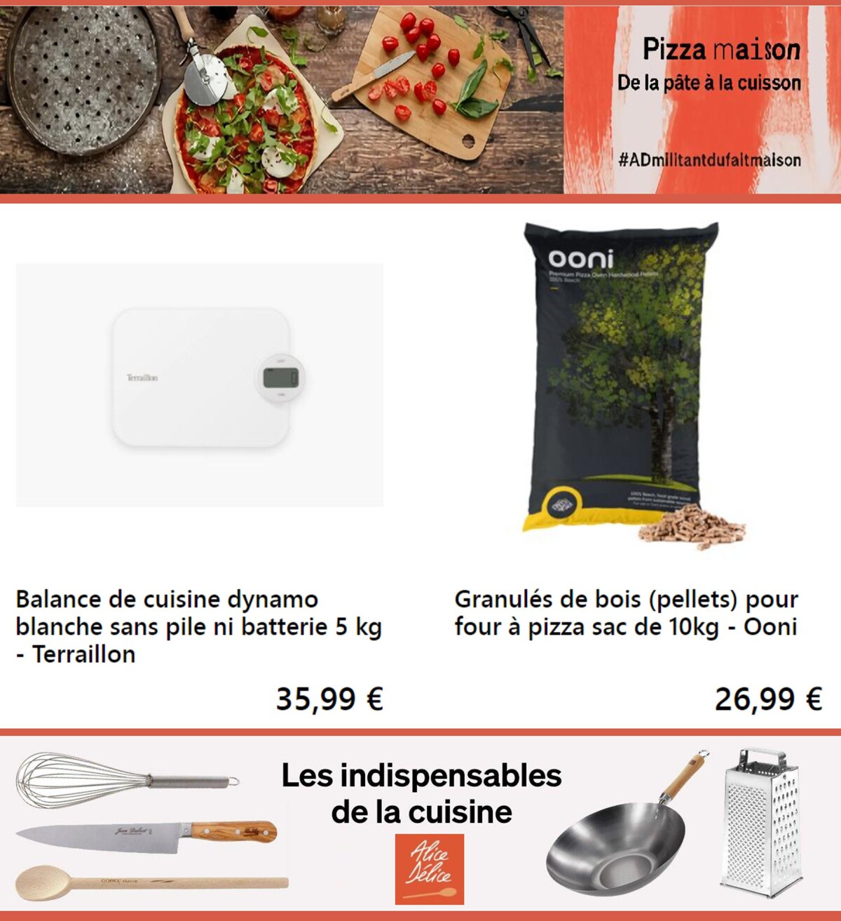 Catalogue Pizza Maison, page 00002