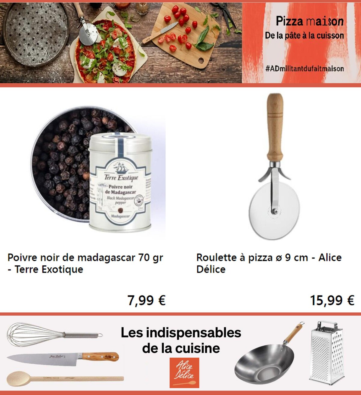 Catalogue Pizza Maison, page 00003