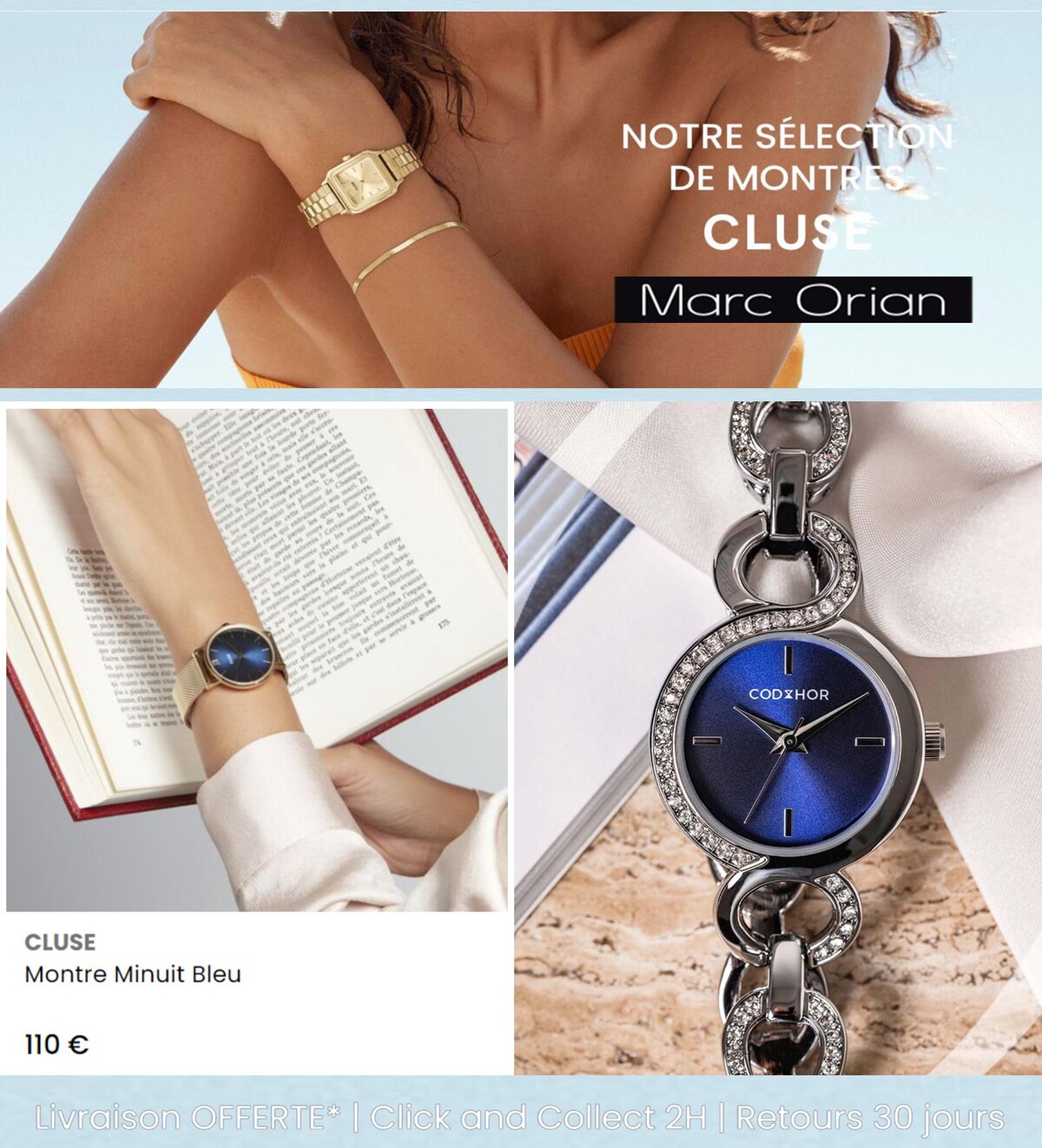 Catalogue Notre Sélection de Montres Cluse, page 00001