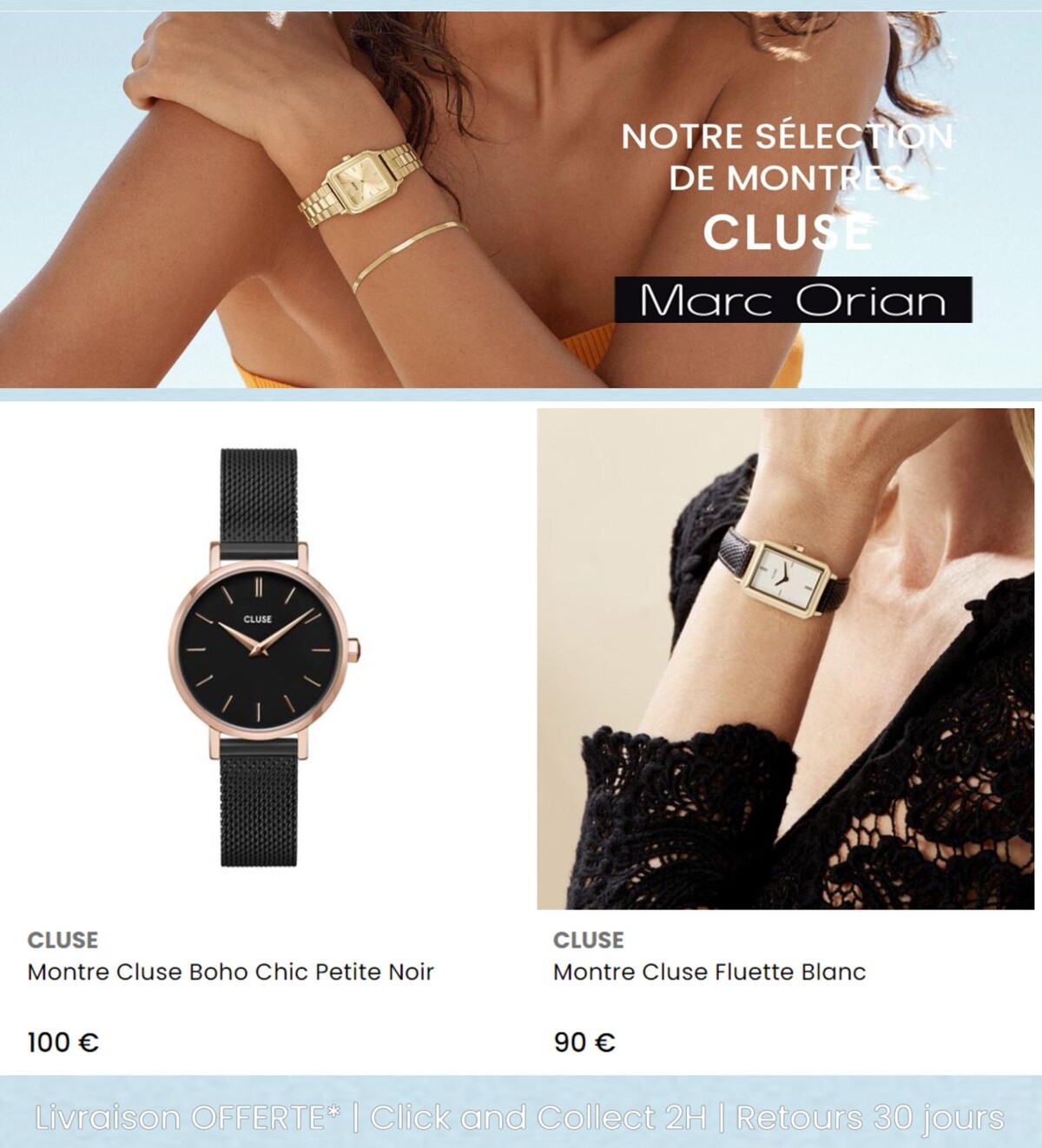 Catalogue Notre Sélection de Montres Cluse, page 00005