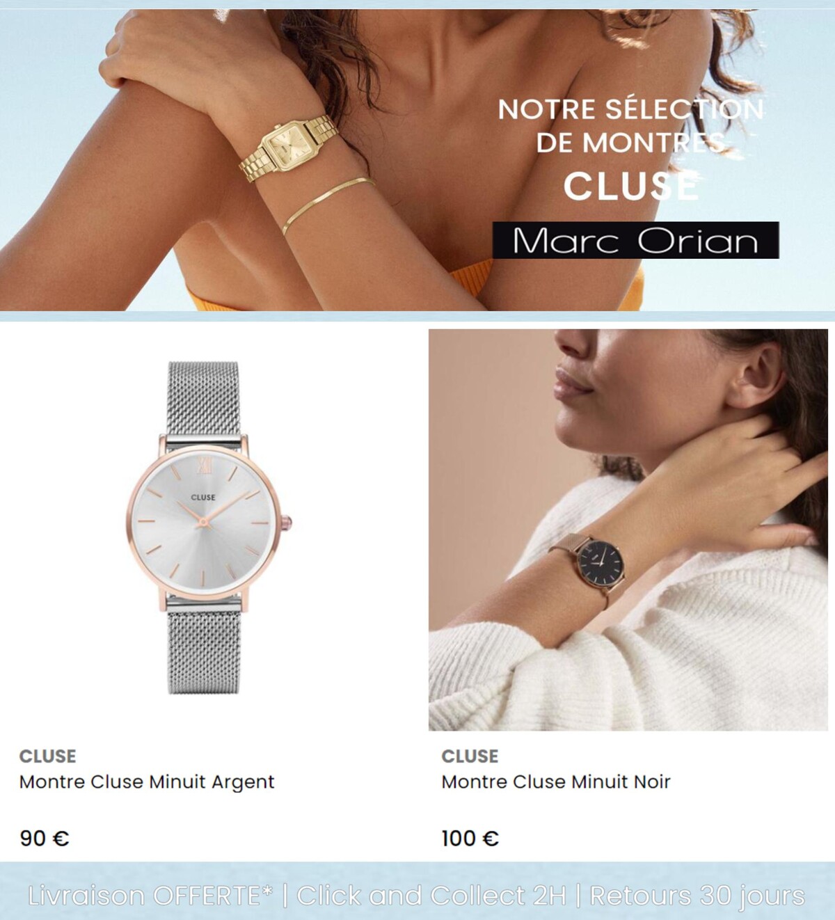 Catalogue Notre Sélection de Montres Cluse, page 00006