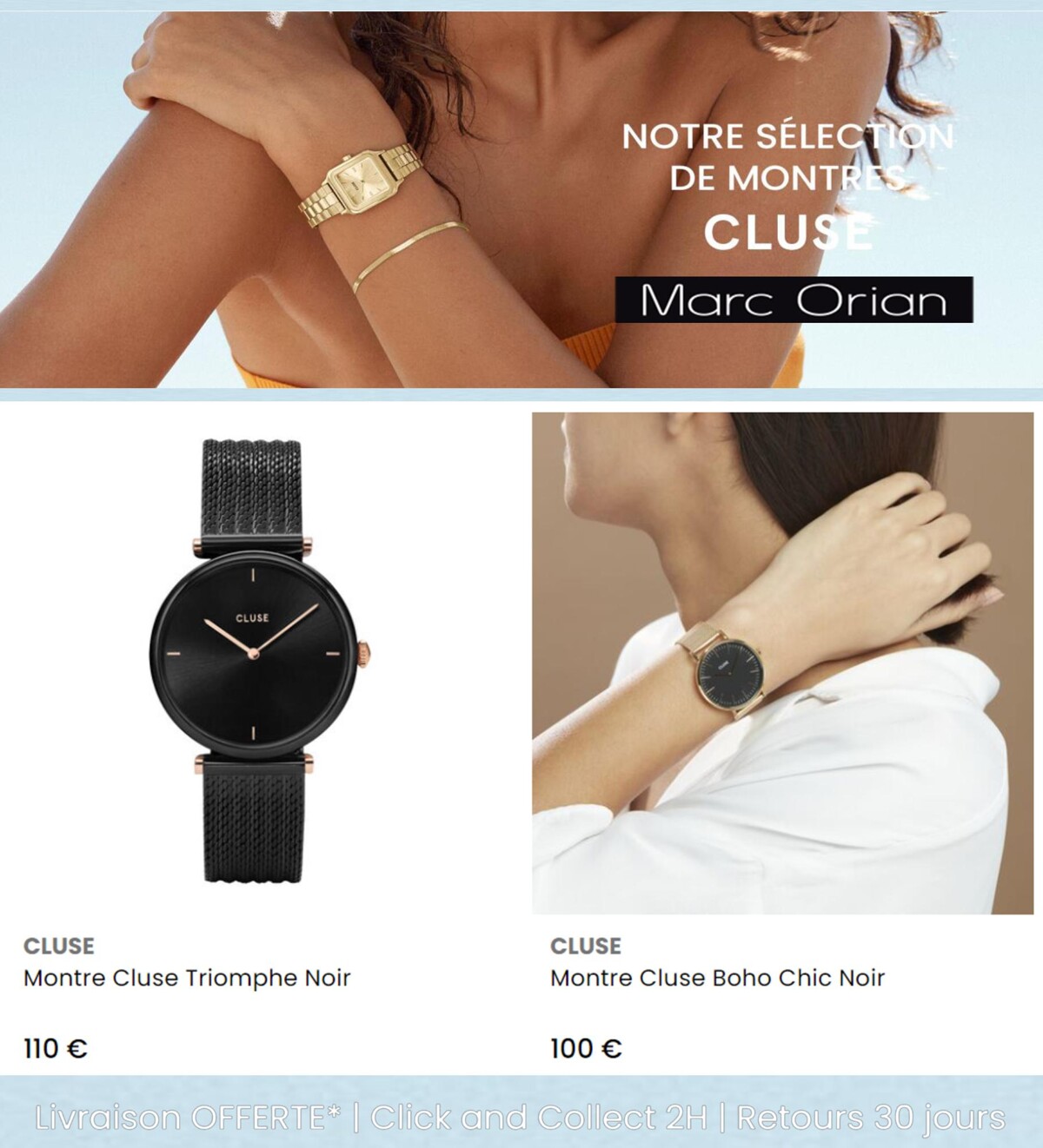 Catalogue Notre Sélection de Montres Cluse, page 00007