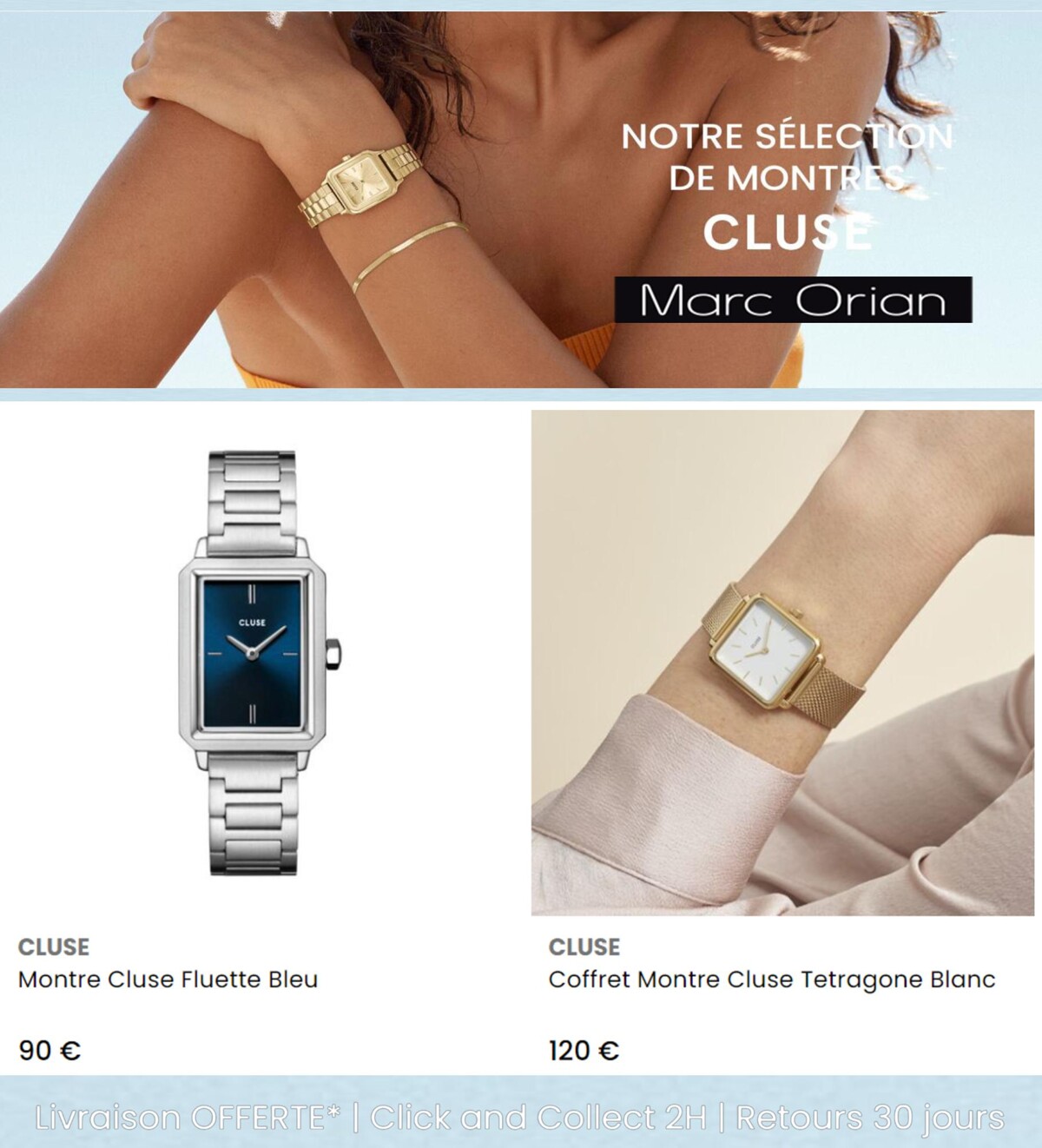 Catalogue Notre Sélection de Montres Cluse, page 00009