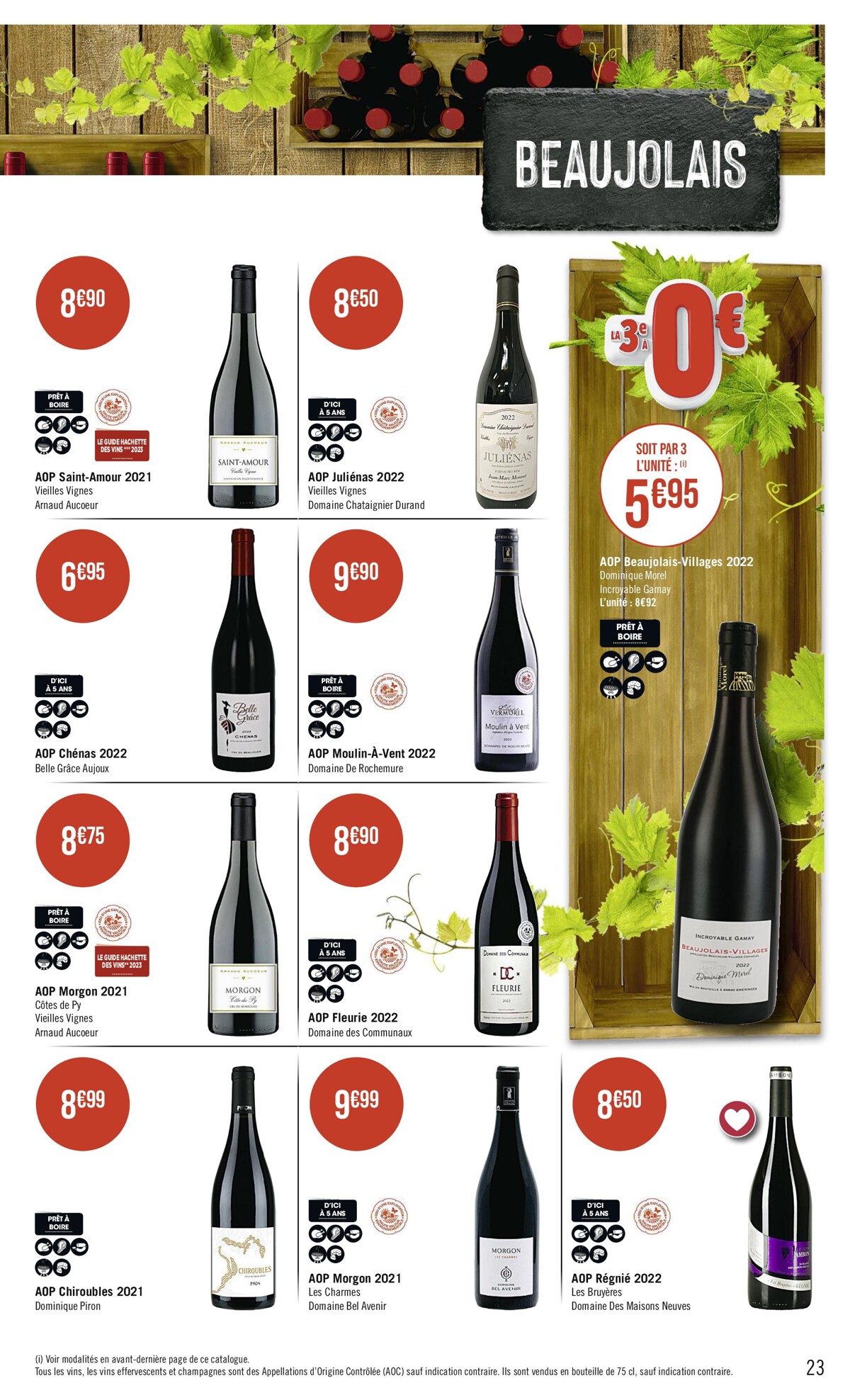 Catalogue FOIRE AUX VINS, page 00023