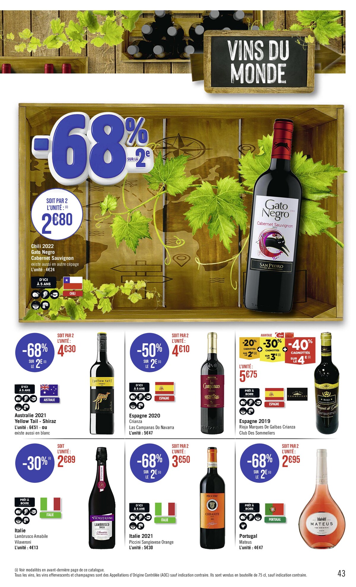 Catalogue FOIRE AUX VINS, page 00043