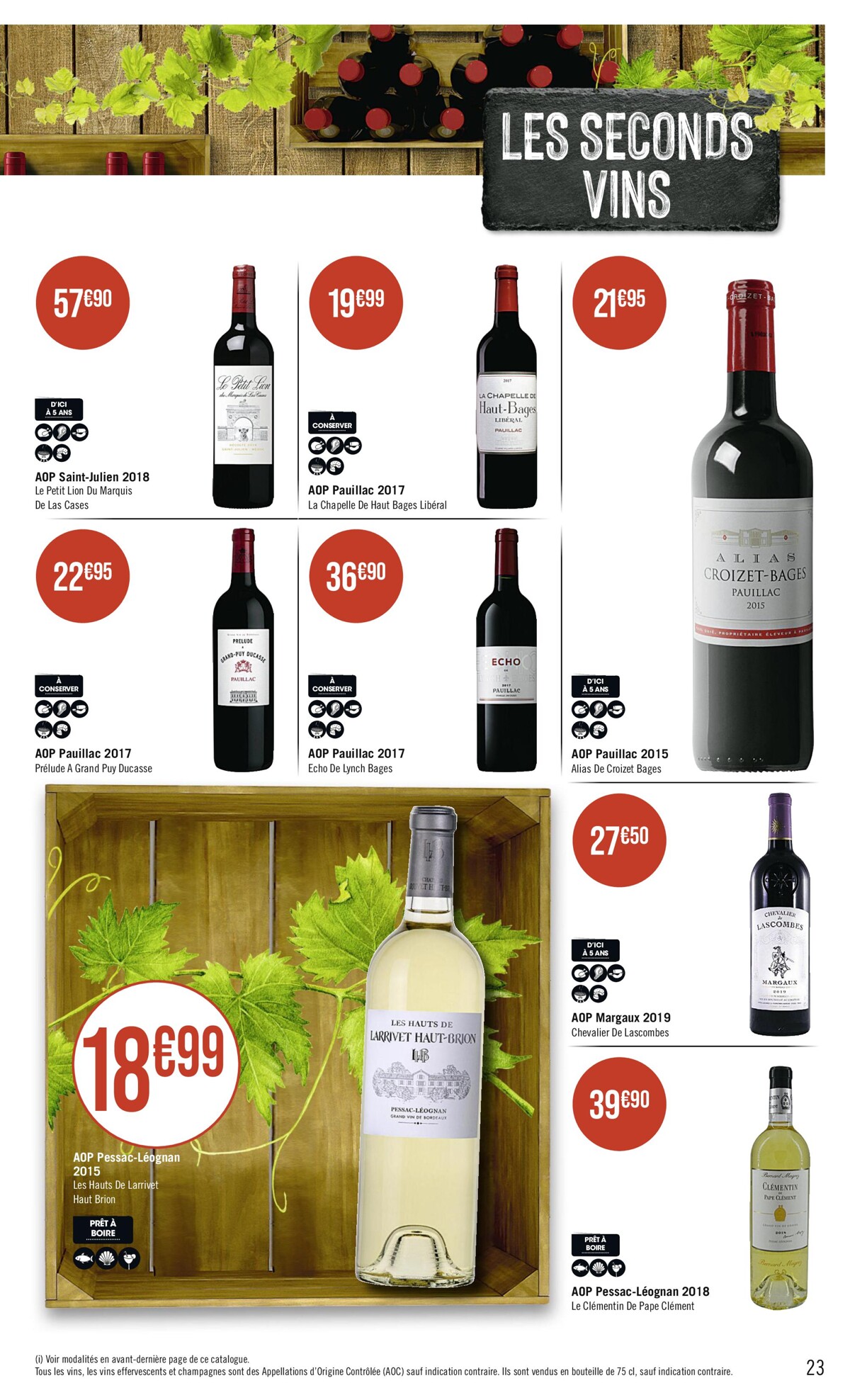 Catalogue FOIRE AUX VINS, page 00023