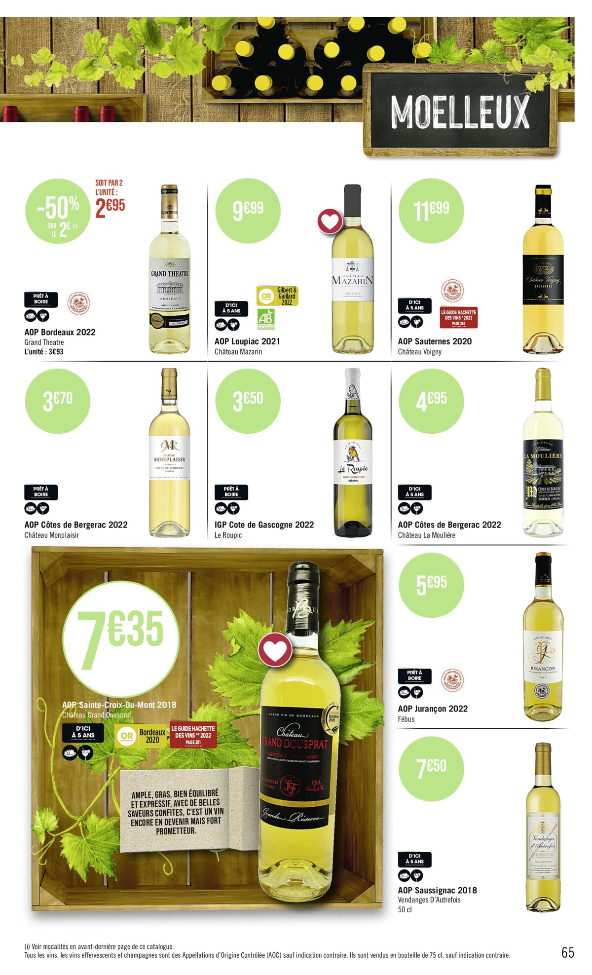 Catalogue FOIRE AUX VINS, page 00065