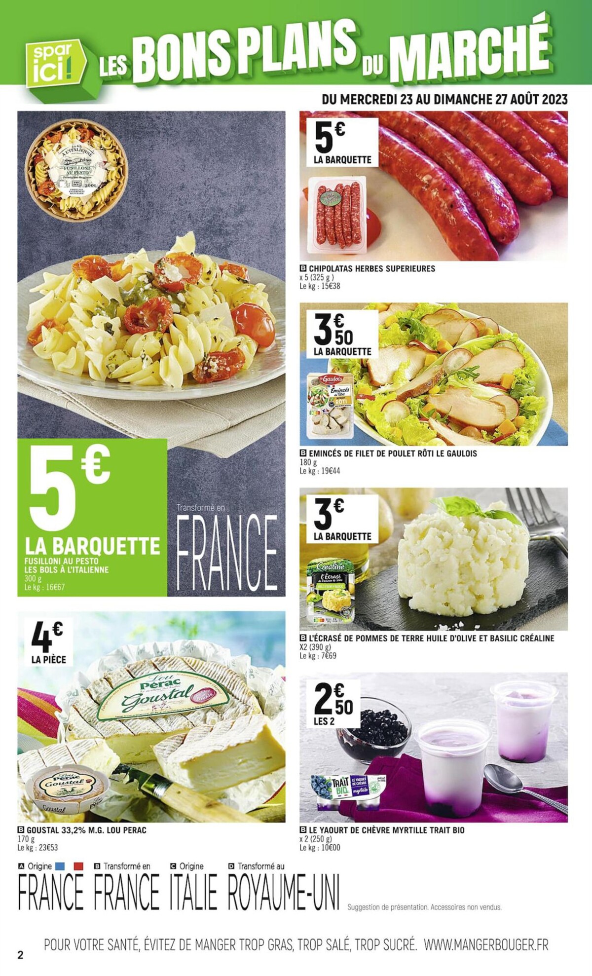 Catalogue Le plein de PROMOS ! pour la rentrée, page 00002