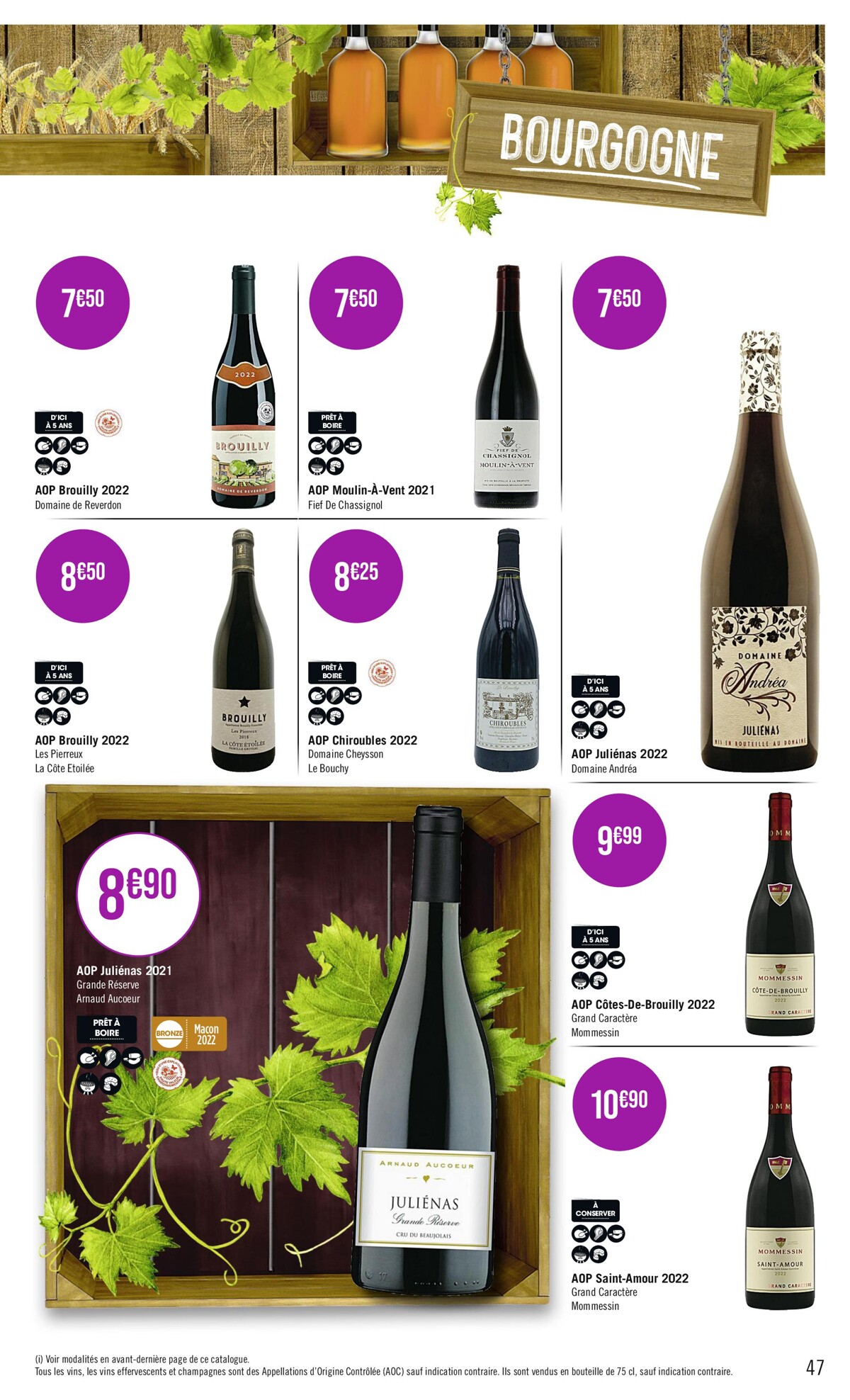 Catalogue FOIRE AUX VINS, page 00047