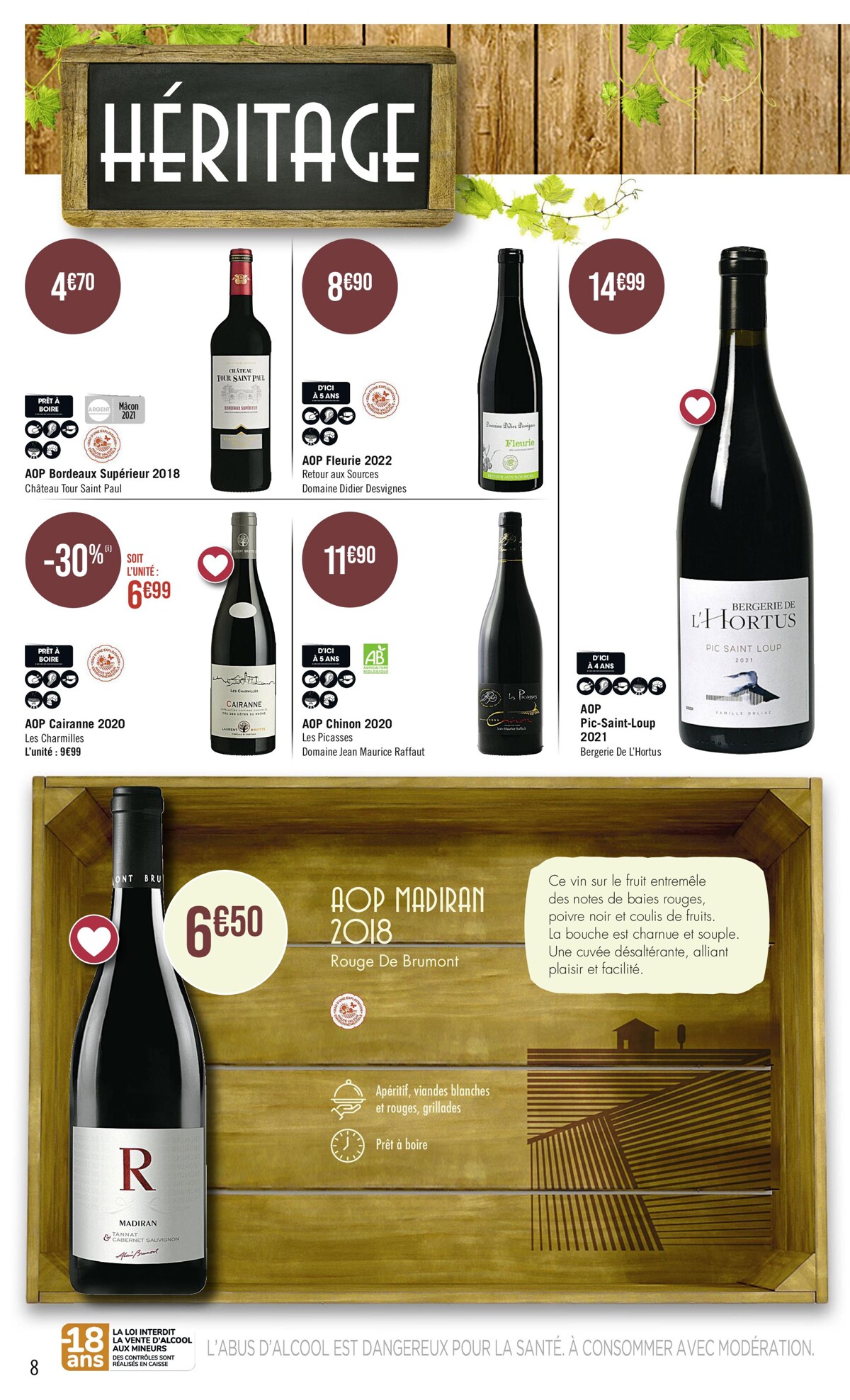 Catalogue FOIRE AUX VINS, page 00008