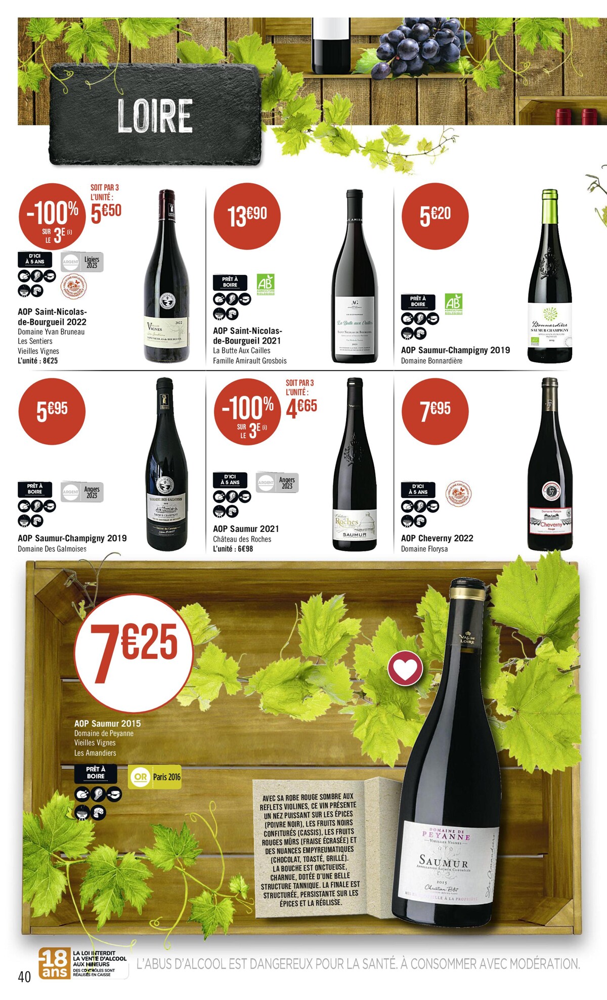 Catalogue FOIRE AUX VINS, page 00040