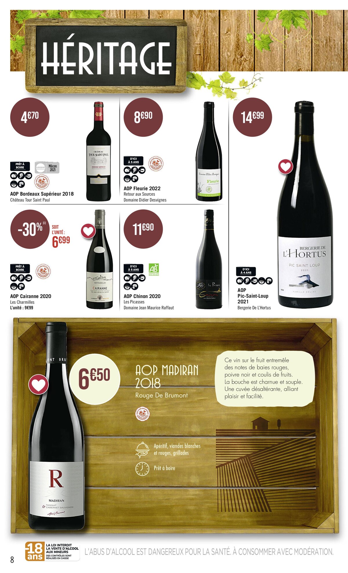 Catalogue FOIRE AUX VINS, page 00008