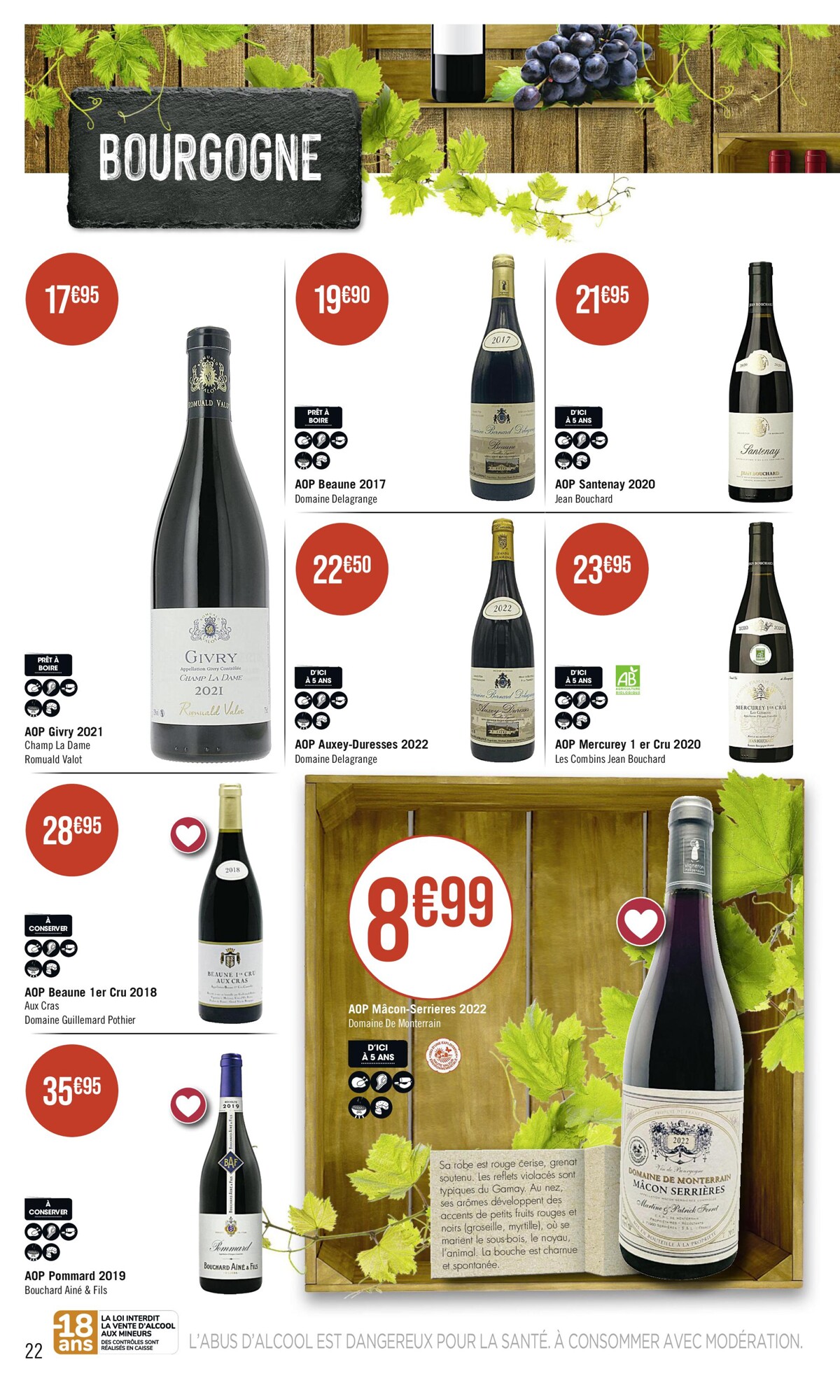 Catalogue FOIRE AUX VINS, page 00022