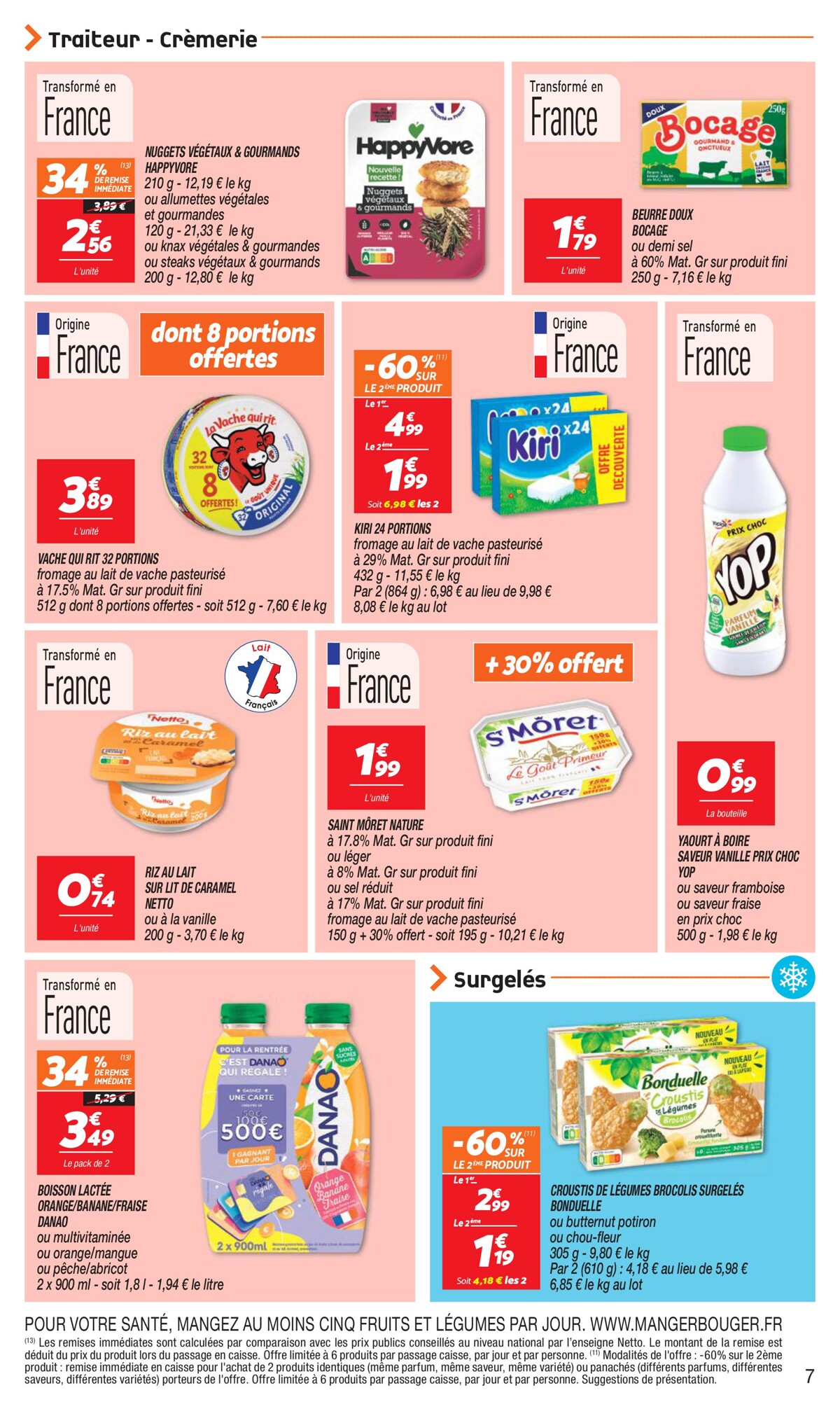 Catalogue CETTE SEMAINE : RENDEZ-VOUS PRIX BAS, page 00007