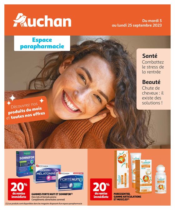 Catalogue Auchan à Lyon | Les offres du mois c'est par ici ! | 05/09/2023 - 25/09/2023