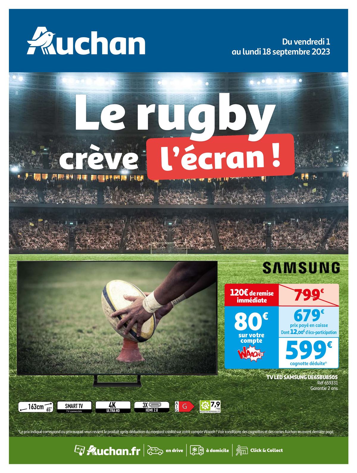 Catalogue Le rugby crève l'écran !, page 00001